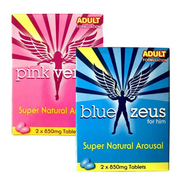 Blue Zeus & Pink Venus 2 Pack